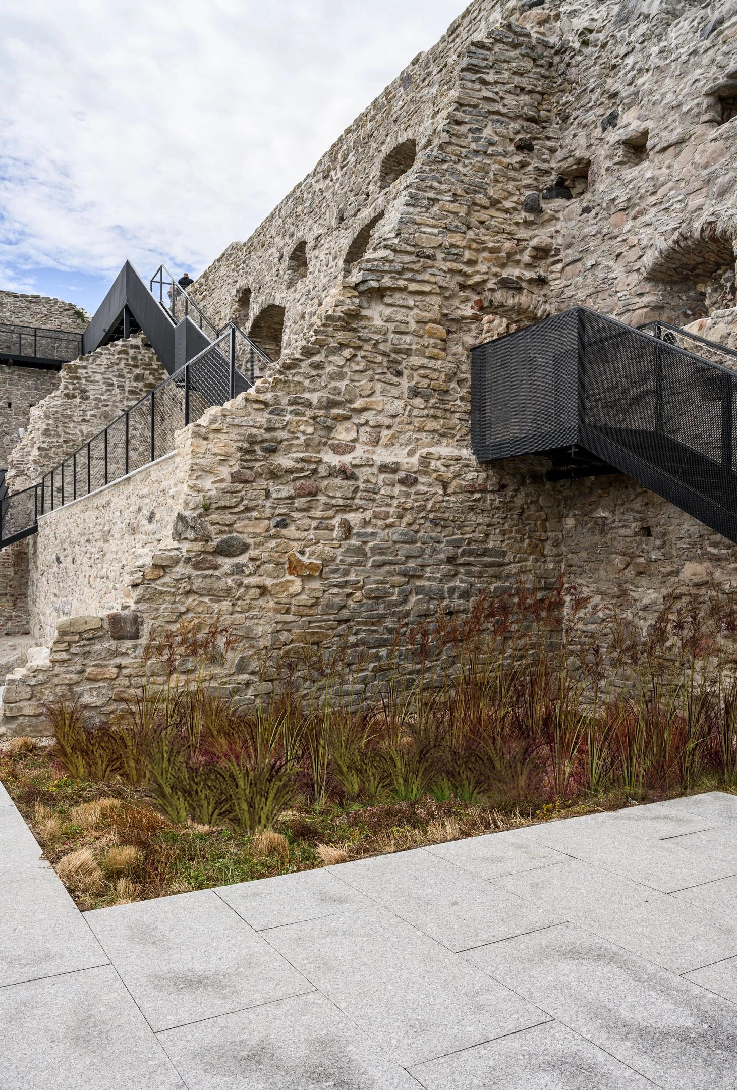 Landscape design at Haapsalu castle by Kristiina Hellström