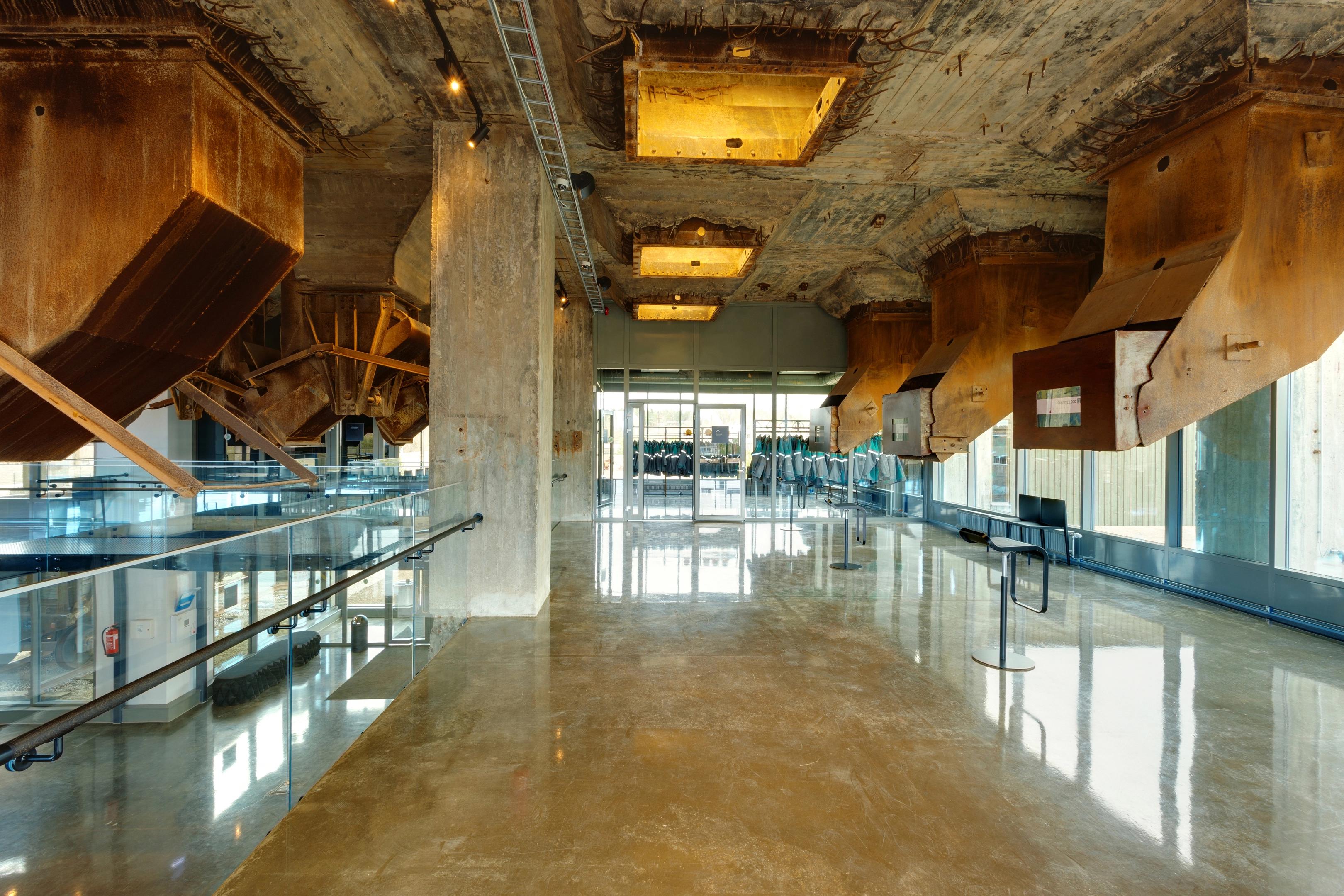 Entrance of Estonian Mining Museum