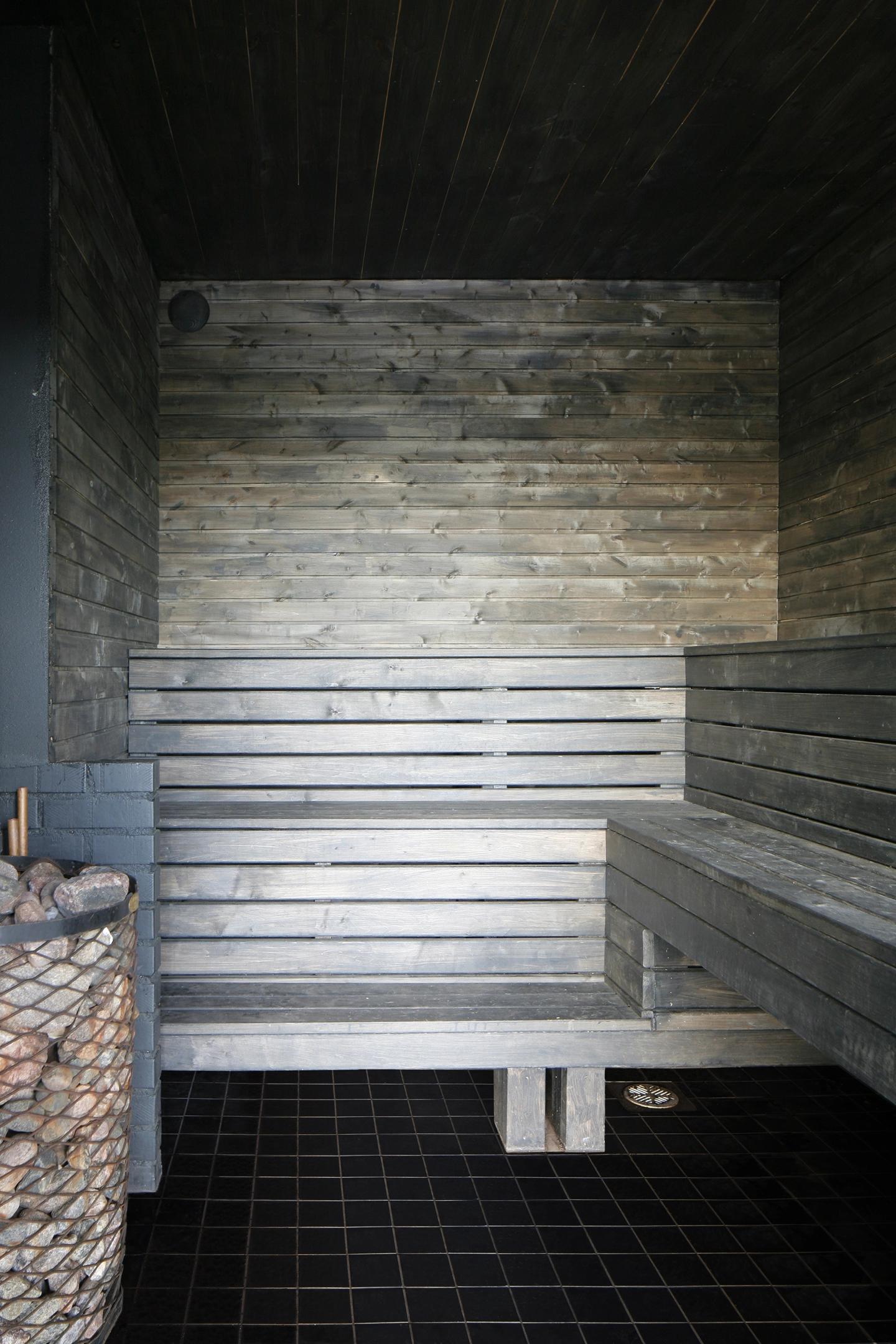 Sauna interior in Viirelaid