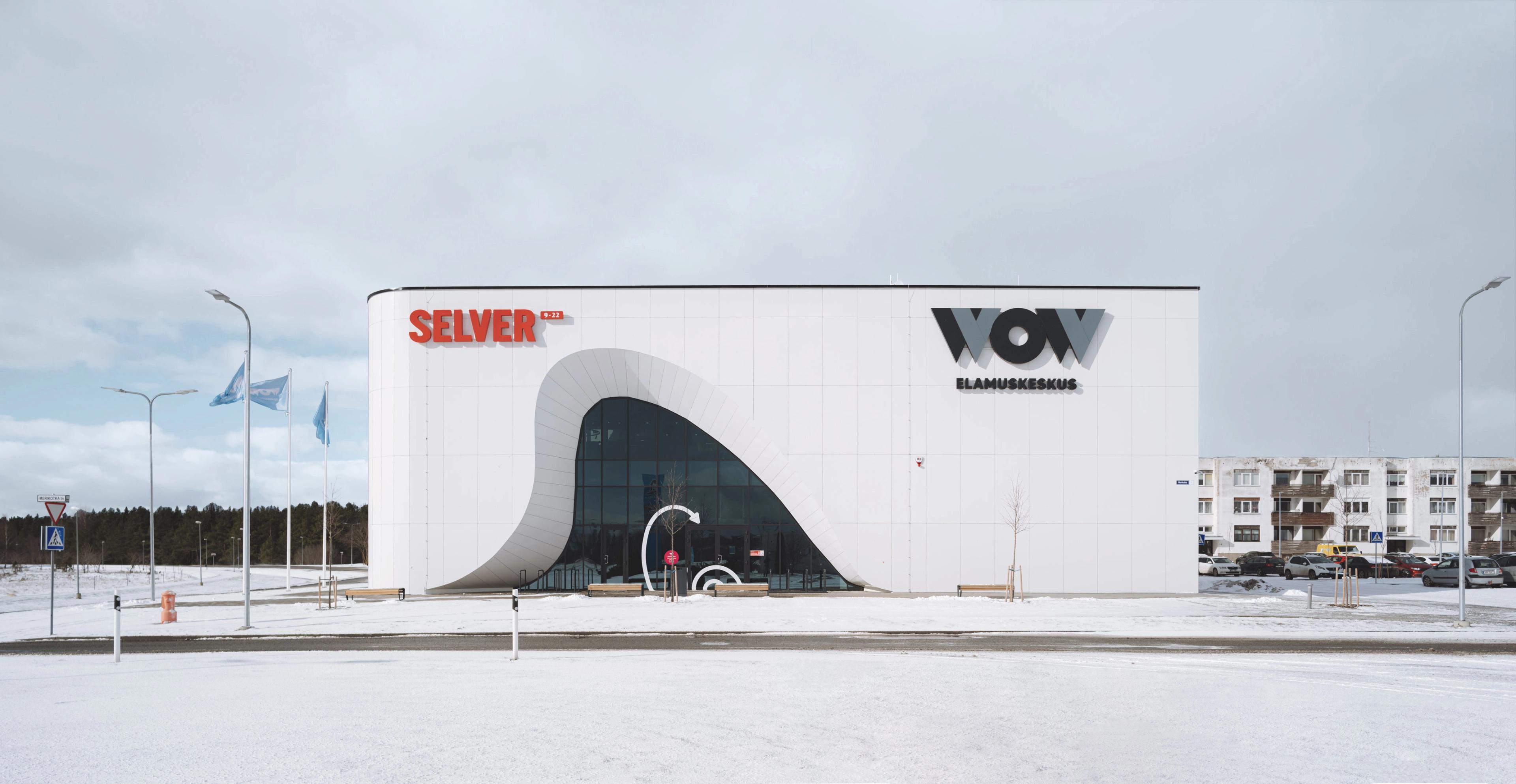 WOW elamuskeskus Kuressaares LUMIA arhitektidelt