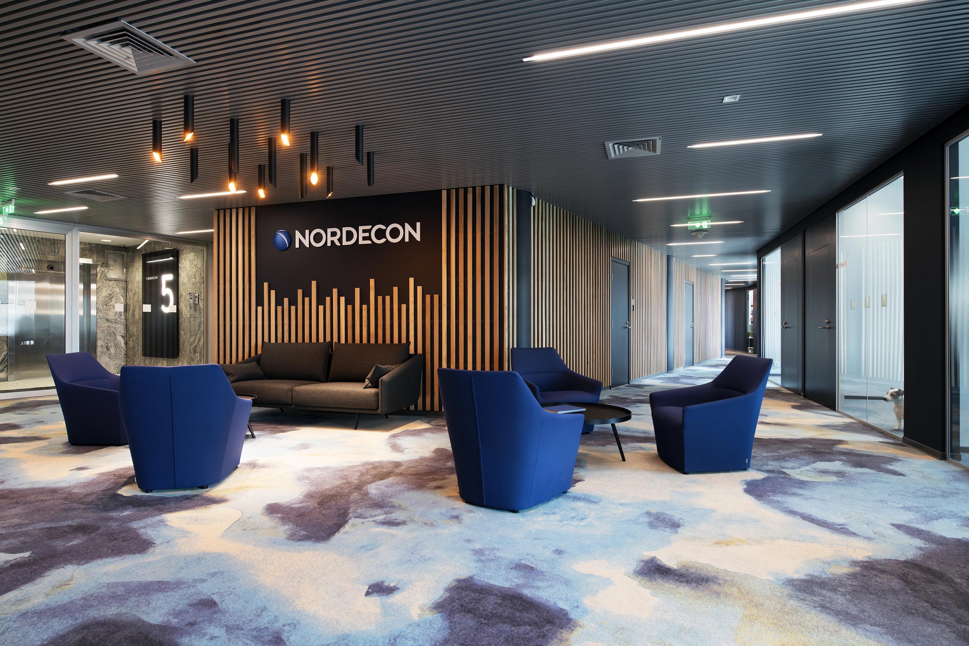 Lobby of Nordecon office in Tallinn